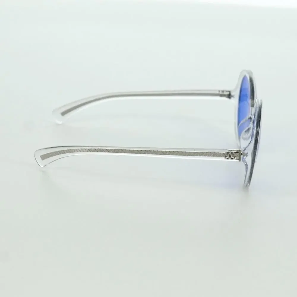 Chanel Sunglasses Clear 71287a CC White
